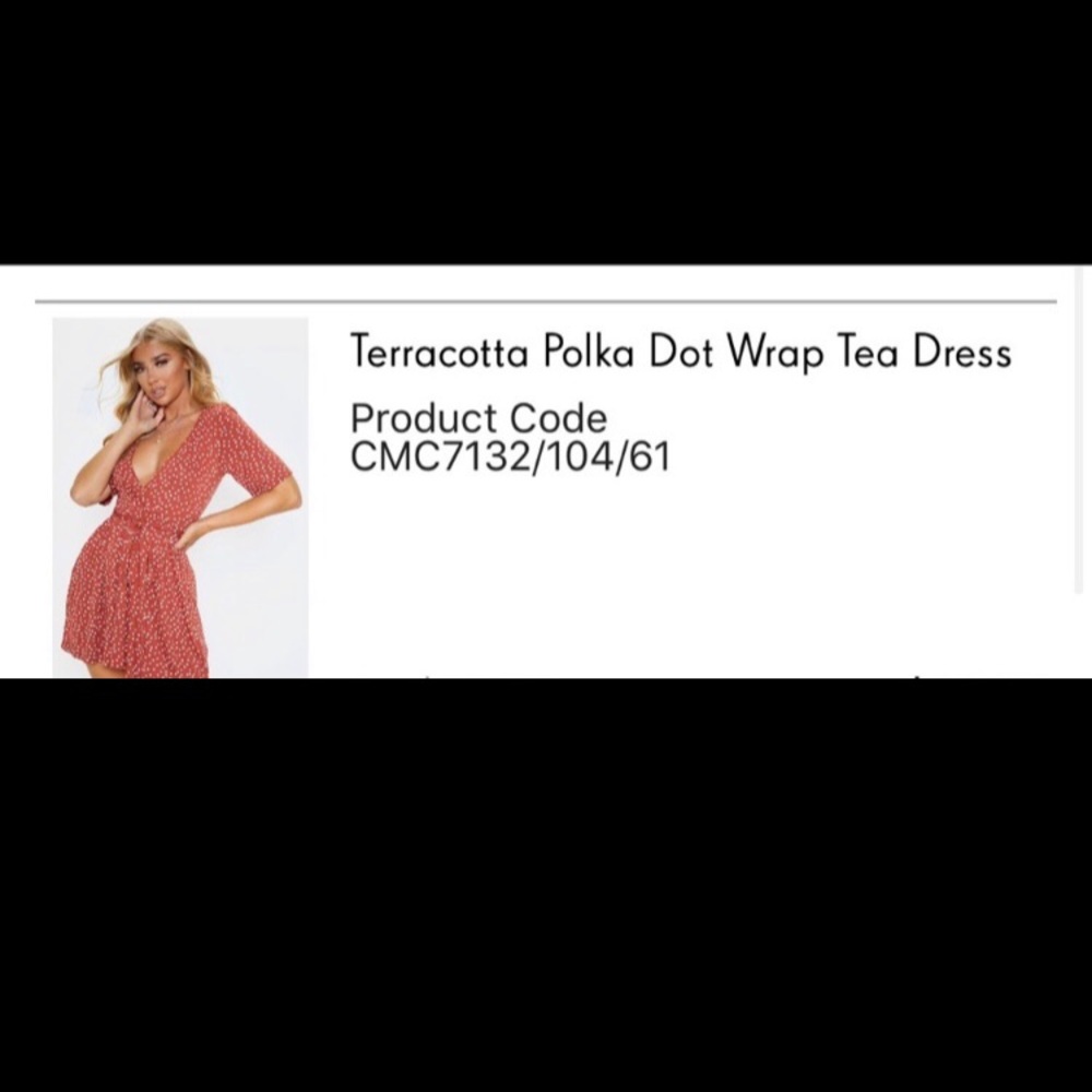 Pretty little thing dress size 12